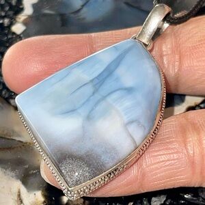 Black & Blue Owyhee Pendant 2 1/4”